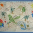 malujeme spole�n� p��b�hy a pov�d�me u toho :-) tu jsem p�edkreslila tvary, syn vymaloval a n�co i p�idal :-D