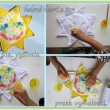 recy slun��ko z pl�ny, malovan� barvami na hedv�b� / j� jen �ila a nakonec i vy��vala, syn maloval :-) 100% bavlna, v�pl�  vatel�n