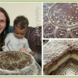 prvn� bezml��n�, tehny je�t� p�eni�n�, narozeninov� dort inspirovan� slune�n�m po�as�m dan�ho dne :-) luxusn� byl tuze :-)
